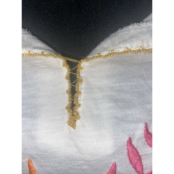 GH Bass & Co. Women's V-Neck, Short Sleeve Shirt/Top Size XXL Blouse Lightweight - Picture 5 of 11